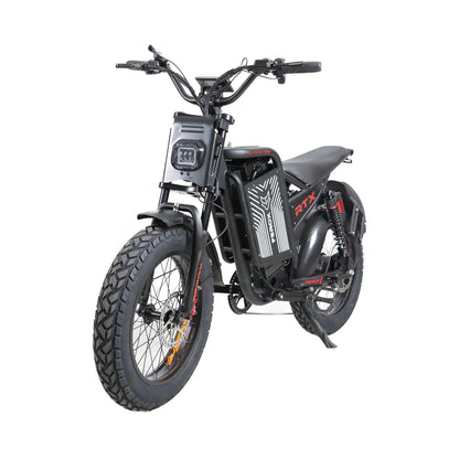Ferox RTX – 1500W Peak Fat Tire eBike, 45 MPH